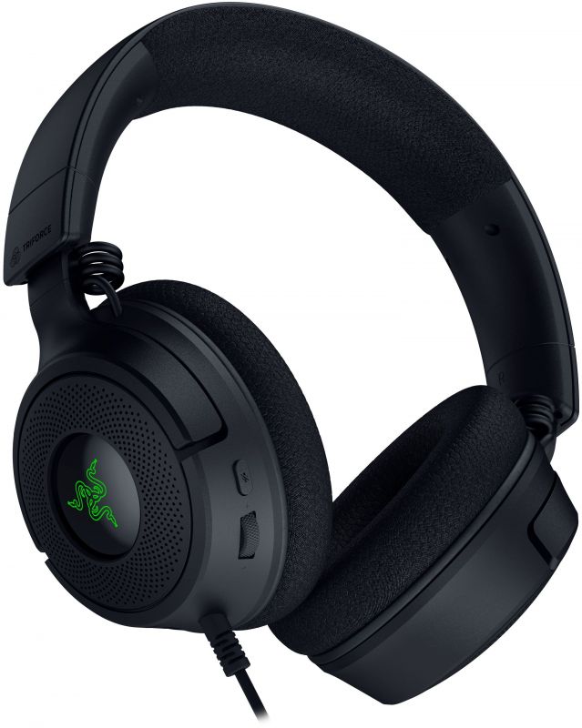 Гарнітура ігрова Razer Kraken V4 X, 7.1, USB-A, 1.8м, RGB, чорний