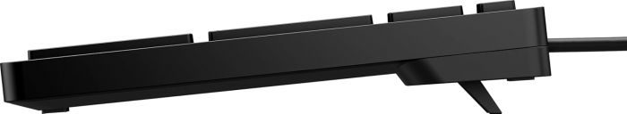Клавіатура мембранна НР 320K, 109key, USB-A, EN/UK, чорний