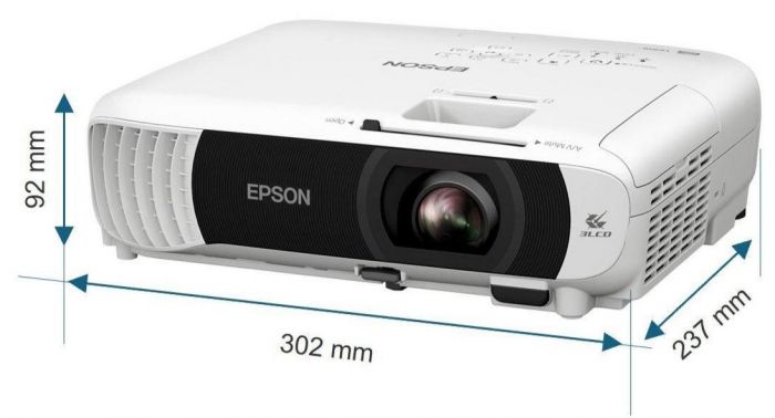 Проєктор Epson EB-W55 WXGA, 4000 lm, 1.3-1.56, WiFi
