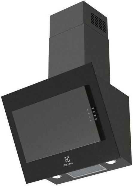 Витяжка Electrolux вертикальна, 60см, 600м куб год., чорний