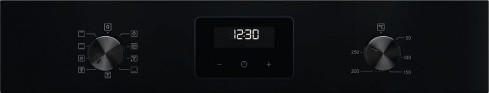 Духова шафа Electrolux електрична, 65л, A, дисплей, конвекція, телескопічні напрямні, чорний