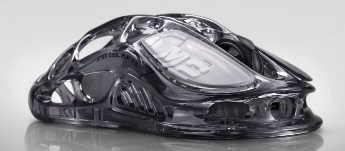 Миша GravaStar Mercury M2, BT/WL/USB-A, RGB, чорно-прозорий