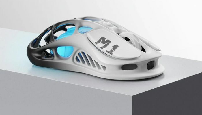 Миша GravaStar Mercury M1 Pro, BT/WL/USB-A, RGB, чорно-білий