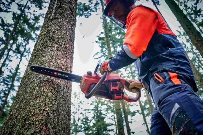 Пила ланцюгова акумуляторна Einhell GP-LC 36/40 Li BL - Solo, PXC, 36В, шина 40 см, безщіткова, 19 м/с, 4.8 кг (без АКБ та ЗП)