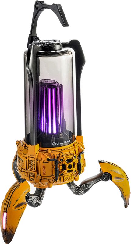 Акустична система Gravastar Supernova Battle-Worn, BT/3.5мм, 25ВТ, жовтий