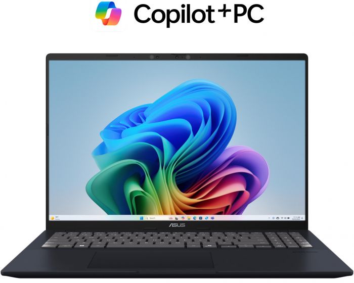 Ноутбук ASUS Vivobook 16 X1607QA-MB046W 16" WUXGA IPS, Snapdragon X X1 26 100, 16GB, F512GB, UMA, Win11, Блакитний