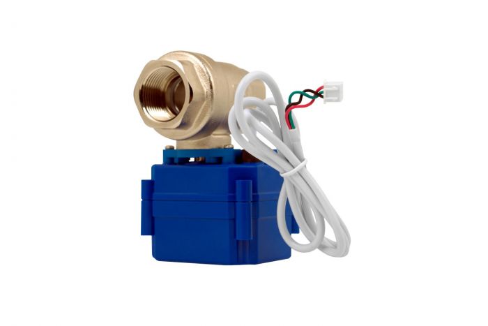 Комплект запобігання затопленню U-Prox Valve DN15, 1/2", автономне живлення від батарей CR123A, автоматичний прогон раз на тиждень