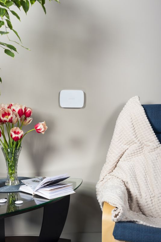 Інтелектуальна централь U-Prox MPX L White, wi-fi, 2 LTE, фотоверіфікація, бездротова, білий