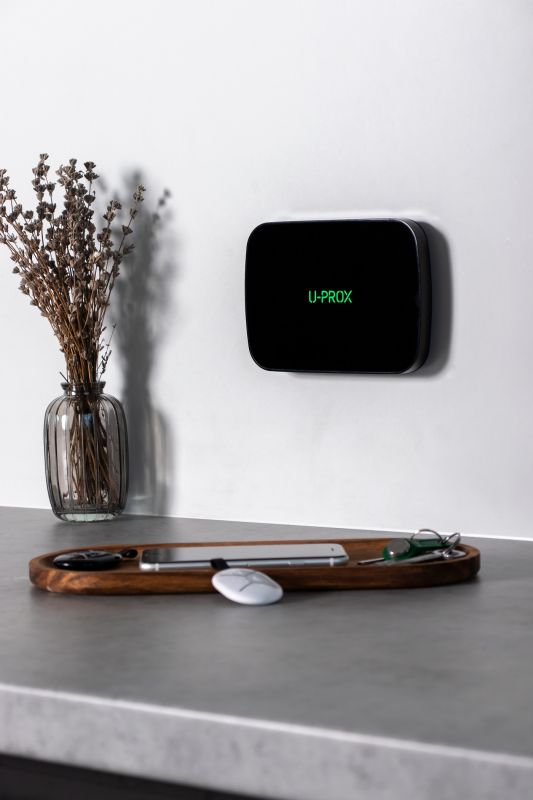 Інтелектуальна централь U-Prox MPX L Black, wi-fi, 2 LTE, фотоверіфікація, бездротова, чорний