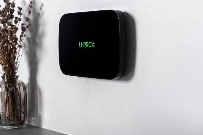 Інтелектуальна централь U-Prox MPX L Black, wi-fi, 2 LTE, фотоверіфікація, бездротова, чорний