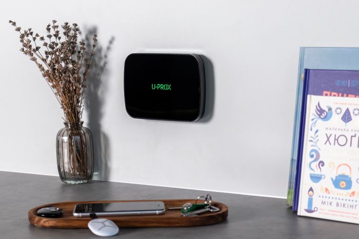 Інтелектуальна централь U-Prox MPX L Black, wi-fi, 2 LTE, фотоверіфікація, бездротова, чорний