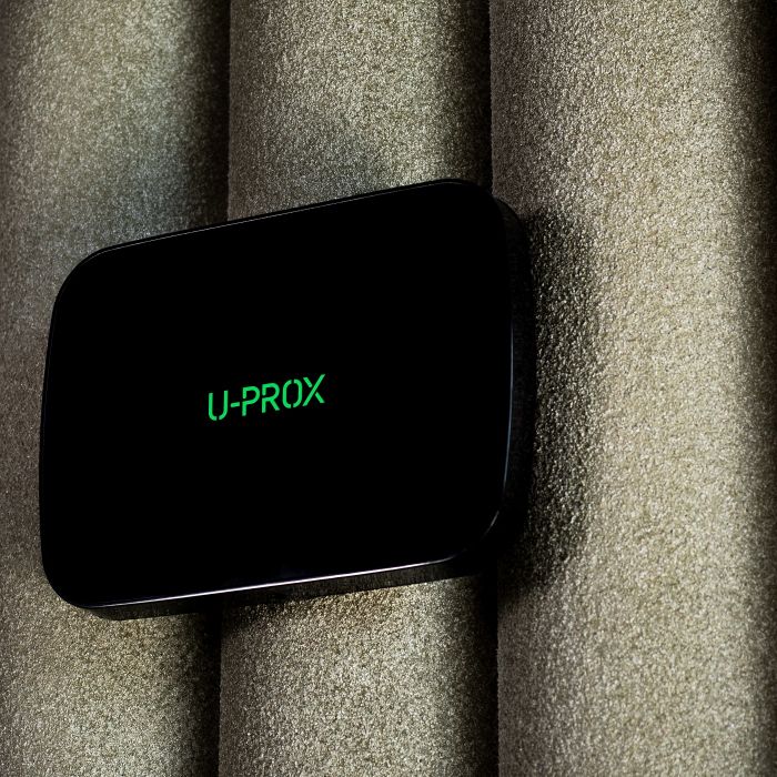 Інтелектуальна централь U-Prox MPX L Black, wi-fi, 2 LTE, фотоверіфікація, бездротова, чорний