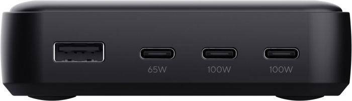 Зарядний пристрій мережевий Trust Maxo 100Вт, 3xUSB-C/USB-A ,PD, чорний