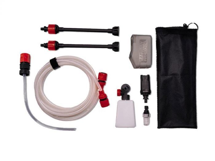 Мийка акумуляторна Einhell HYPRESSO 18/24-1 Li - Solo, PXC, 18В, до 24 бар, 240 л/хв, самовсмоктування, 2.1 кг (без АКБ і ЗП)