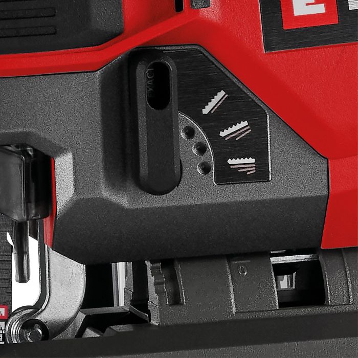 Лобзик акумуляторний Einhell TE-JS 18/100 Li - Solo, PXC, 18В, 3000 об/хв, ход 26 мм, 1.87 кг (без АКБ і ЗП)