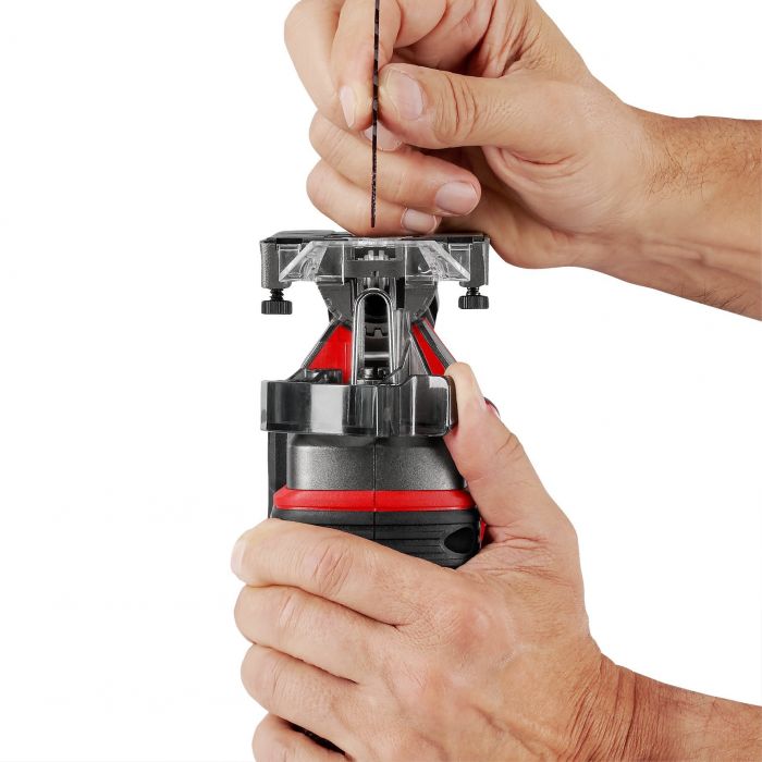 Лобзик акумуляторний Einhell TE-JS 18/100 Li - Solo, PXC, 18В, 3000 об/хв, ход 26 мм, 1.87 кг (без АКБ і ЗП)