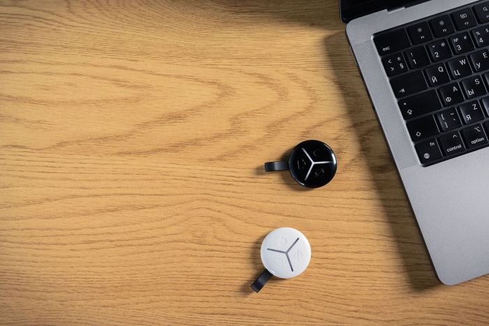 Брелок U-Prox Keyfob White, 3 кнопки, бездротовий, білий