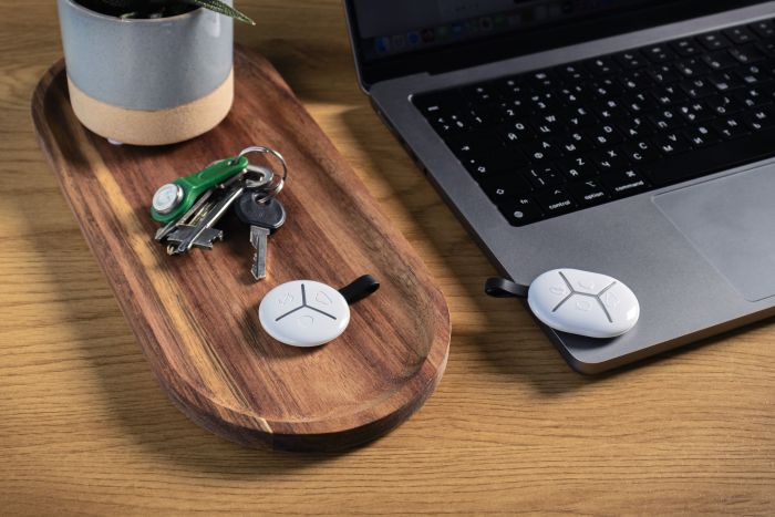 Брелок U-Prox Keyfob White, 3 кнопки, бездротовий, білий