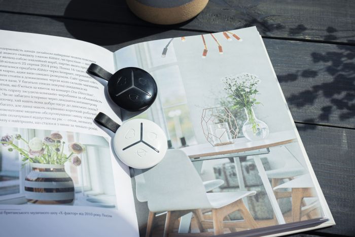 Брелок U-Prox Keyfob White, 3 кнопки, бездротовий, білий