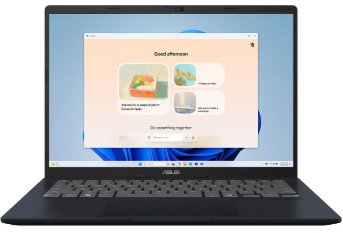 Ноутбук ASUS Vivobook 14 X1407CA-LY094 14" WUXGA IPS, Intel Ultra 5 225H, 16GB, F512GB, UMA, NoOS, Блакитний