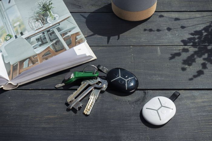 Брелок U-Prox Keyfob B4 White, 4 кнопки, бездротовий, білий