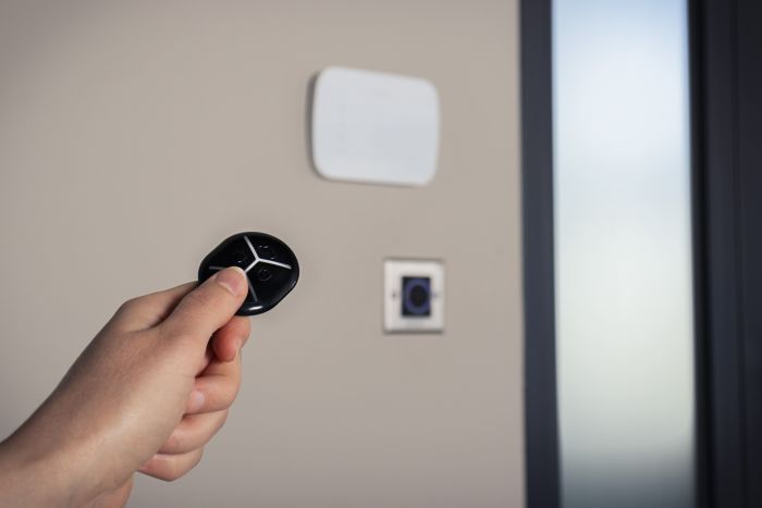 Брелок U-Prox Keyfob B4 Black, 4 кнопки, бездротовий, чорний