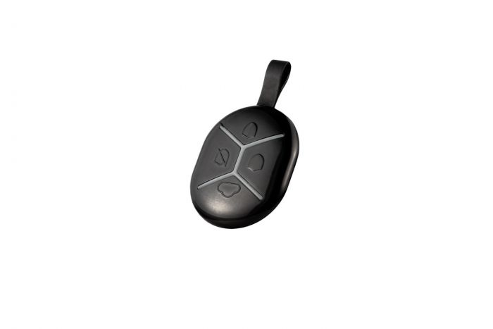 Брелок U-Prox Keyfob B4 Black, 4 кнопки, бездротовий, чорний