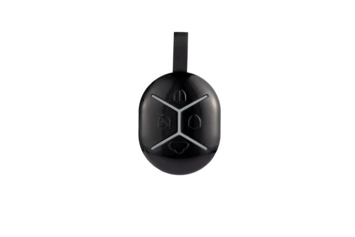 Брелок U-Prox Keyfob B4 Black, 4 кнопки, бездротовий, чорний