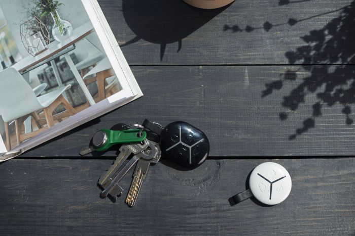 Брелок U-Prox Keyfob B4 Black, 4 кнопки, бездротовий, чорний