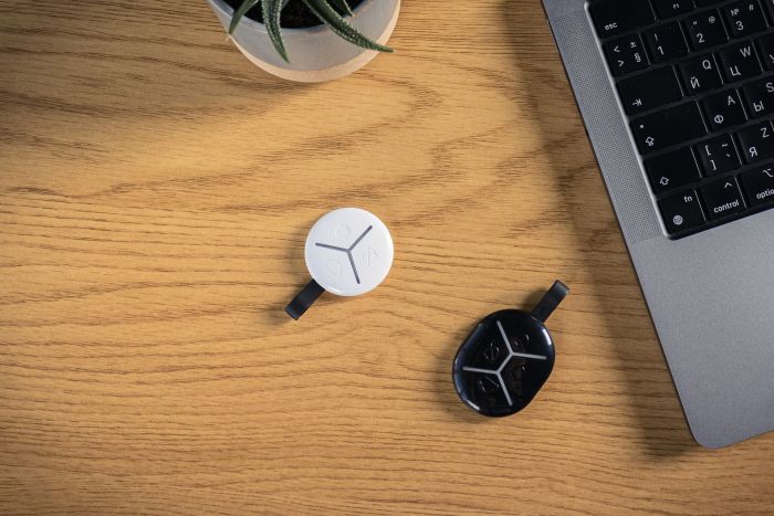 Брелок U-Prox Keyfob B4 Black, 4 кнопки, бездротовий, чорний