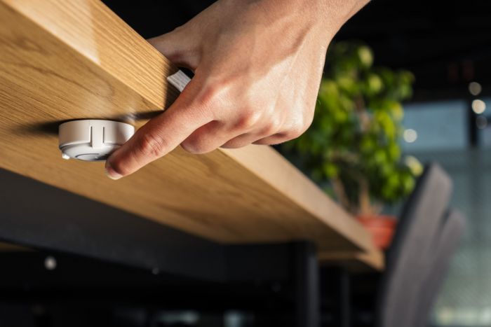 Бездротова тривожна кнопка U-Prox Button, бездротовий, білий