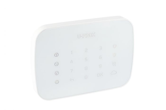 Бездротова сенсорна клавіатура U-Prox Keypad G4 White, 4 групи, бездротовий, білий