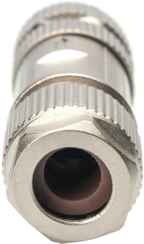 Конектор DIGITUS CАТ 6A M12 F, X-coded, STP, IP67