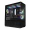 Корпус Zalman Chronix без БЖ, 1xUSB3.0, 1xUSB2.0, 1x Type C, 2x120мм ARGB Reverse,  1x120мм ARGB, VGA 410мм, LCS ready, TG Side/Front Panel, ATX, чорний