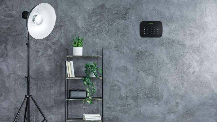 Бездротова сенсорна клавіатура U-Prox Keypad G4 Black, 4 групи, бездротовий, чорний