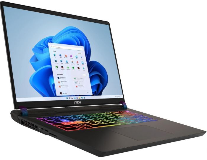 Ноутбук MSI Vector 17 HX AI A2XWJG-042UA 17" QHD+ 240Hz, Intel Ultra 9 275HX_24C_24T, 32GB, F1TB, NVD5090-24, W11, чорний