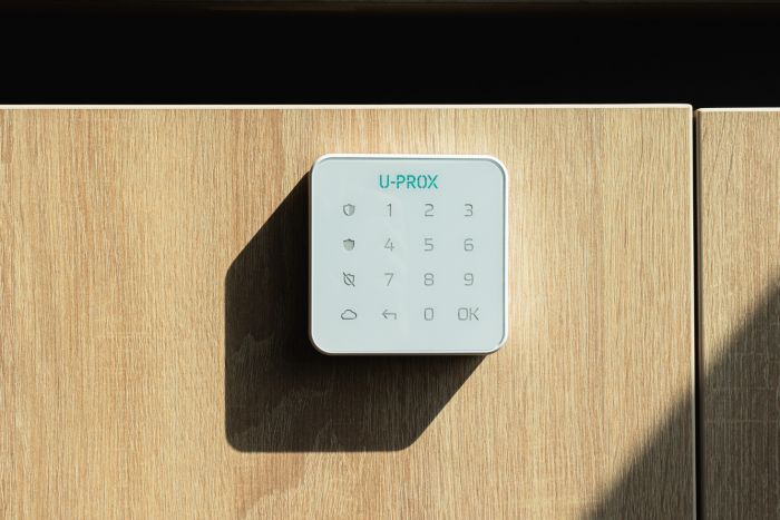 Бездротова сенсорна клавіатура U-Prox Keypad G1 White, 1 група, бездротовий, білий