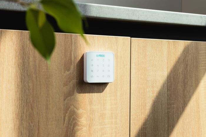 Бездротова сенсорна клавіатура U-Prox Keypad G1 White, 1 група, бездротовий, білий