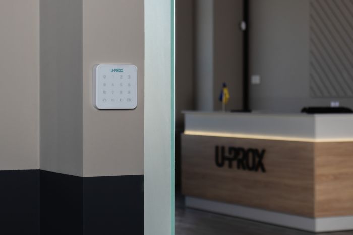 Бездротова сенсорна клавіатура U-Prox Keypad G1 White, 1 група, бездротовий, білий