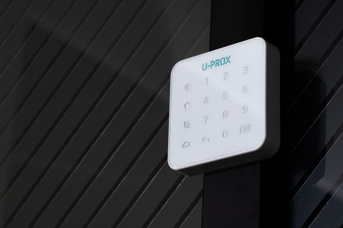 Бездротова сенсорна клавіатура U-Prox Keypad G1 White, 1 група, бездротовий, білий