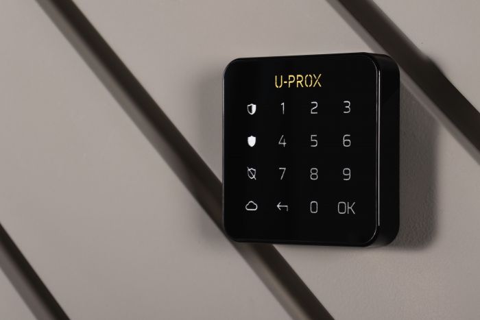 Бездротова сенсорна клавіатура U-Prox Keypad G1 Black, 1 група, бездротовий, чорний