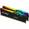 Пам'ять ПК Kingston DDR5 64GB KIT (32GBx2) 6000 FURY Beast RGB