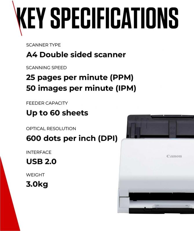 Документ-сканер А4 Canon R30