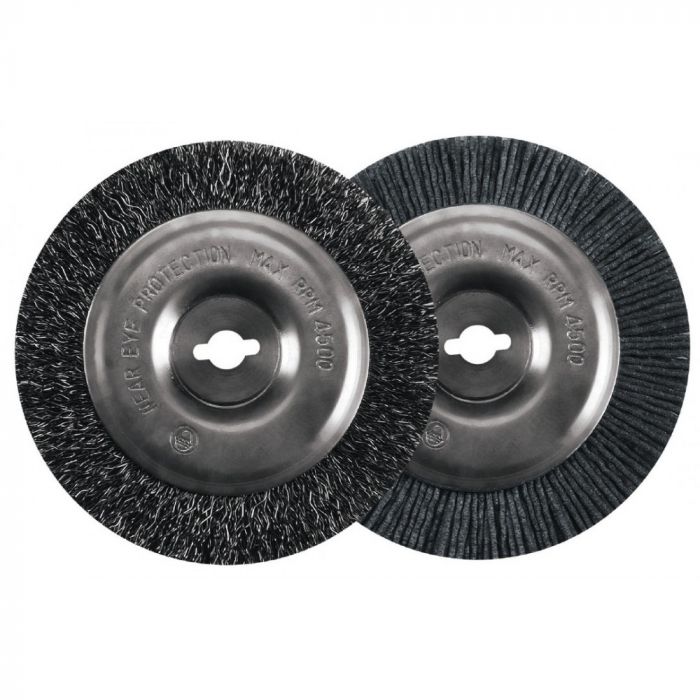 Щітки нейлонова і стальна Einhell для очищувачів швів плитки, 2 шт