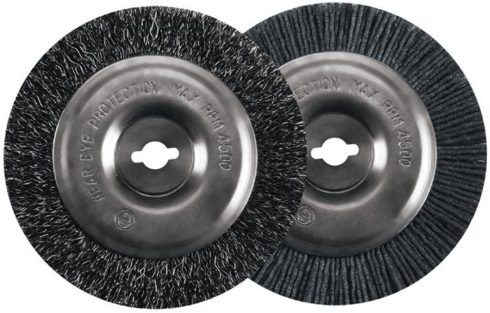 Щітки нейлонова і стальна Einhell для очищувачів швів плитки, 2 шт