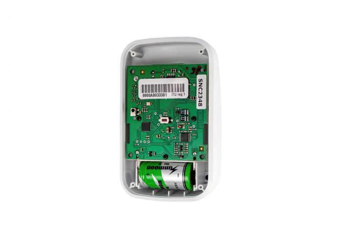 Датчик руху та розбиття скла U-Prox PIR Combi White, бездротовий, білий