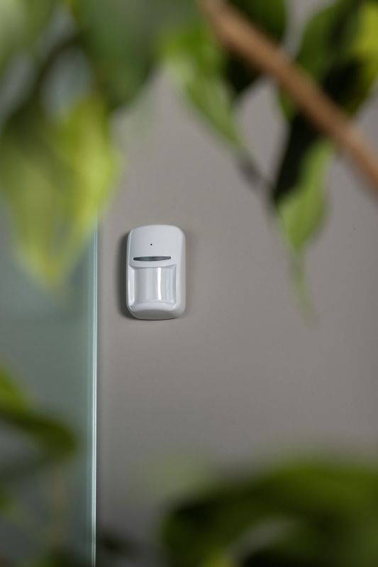 Датчик руху та розбиття скла U-Prox PIR Combi White, бездротовий, білий