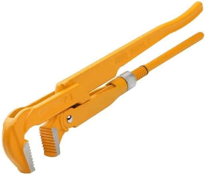 Ключ трубний Tolsen Профі, 90°, робочий діапазон 0-80мм, 650мм