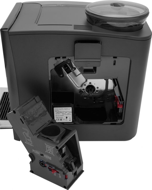 Кавомашина Siemens, 1.7л, зерно+мелена, автомат.капуч, LED-дисплей, авторецептів -8, чорний