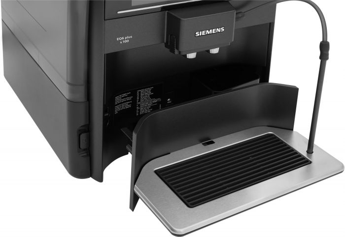 Кавомашина Siemens, 1.7л, зерно+мелена, автомат.капуч, LED-дисплей, авторецептів -8, чорний
